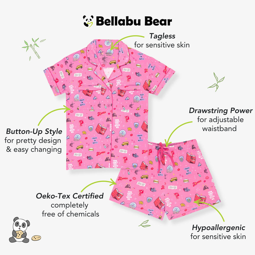 Mean Girls: So Fetch Bamboo Women's Pajama Short Set
