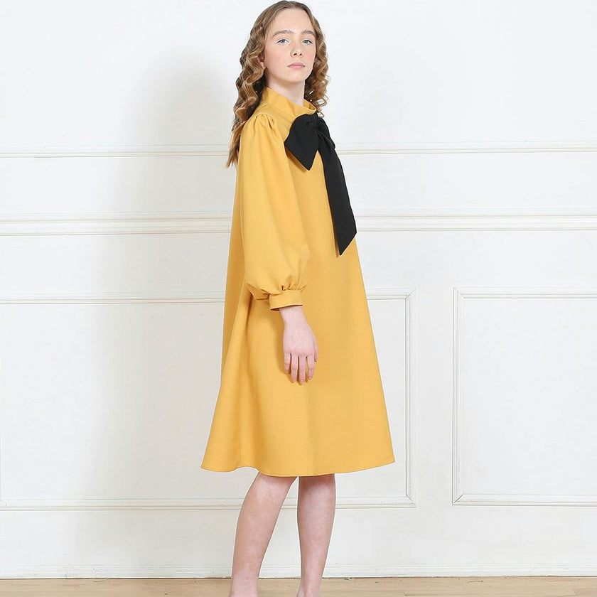 Megan dress (mustard)