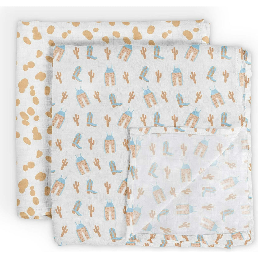 JuJuBe × Studio Oh! Printed Swaddle Blanket Sets