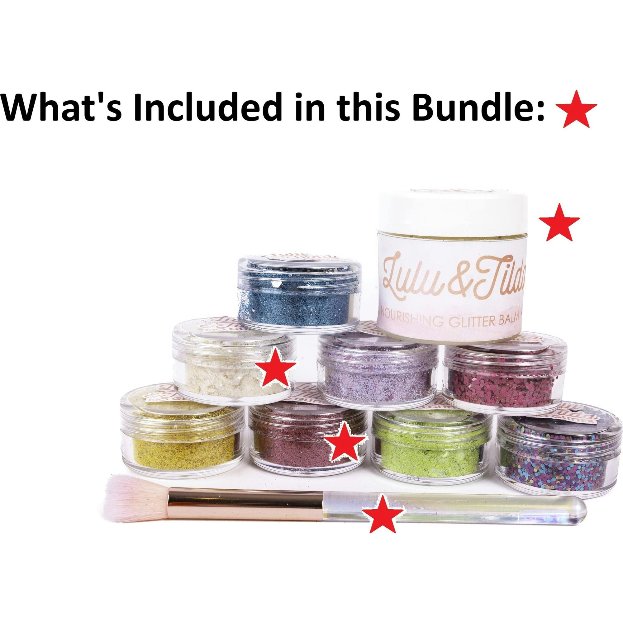 Unicorn Glam & Once Upon a Princess Nourishing Eco Glitter Bundle