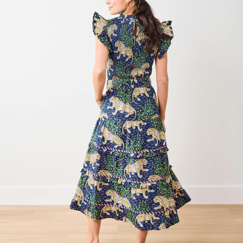 Bagheera - Ready to Ruffle Dress - Navy