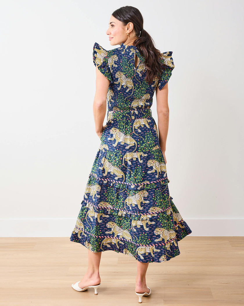 Bagheera - Ready to Ruffle Dress - Navy
