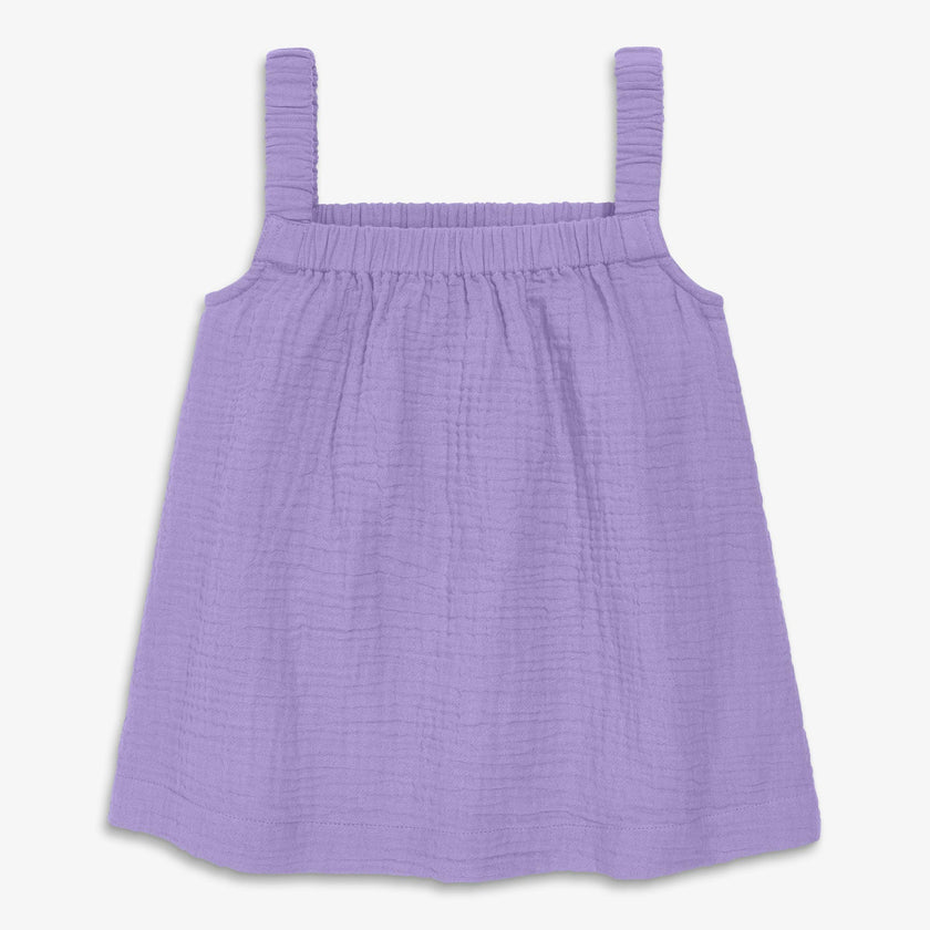 Clearance kids cotton gauze tank