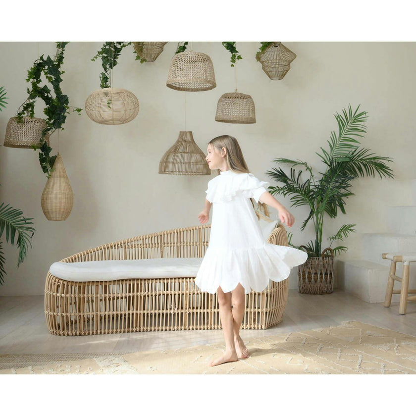 Olivia dress (blush pink)