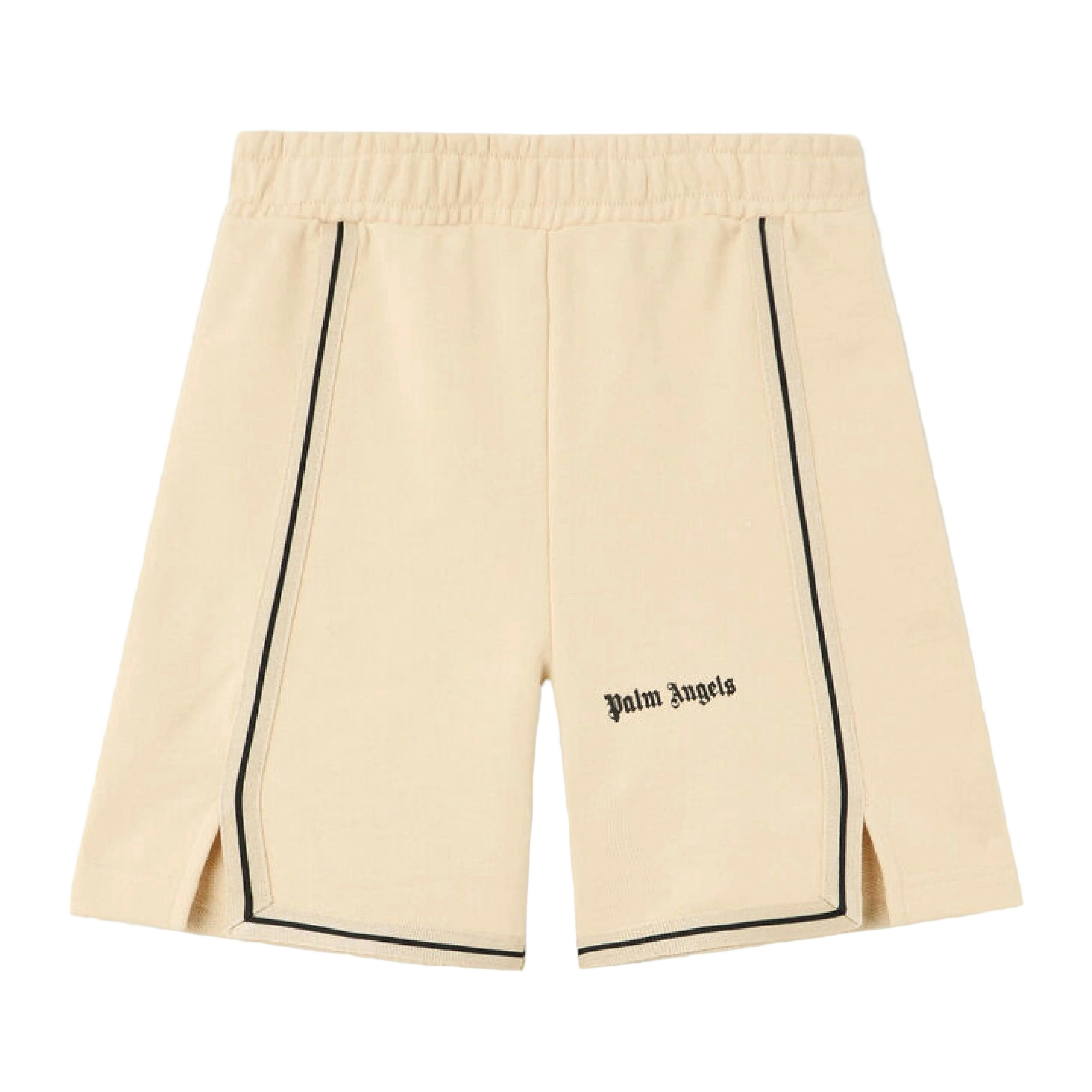 Sand Logo Stripe Sweatshorts