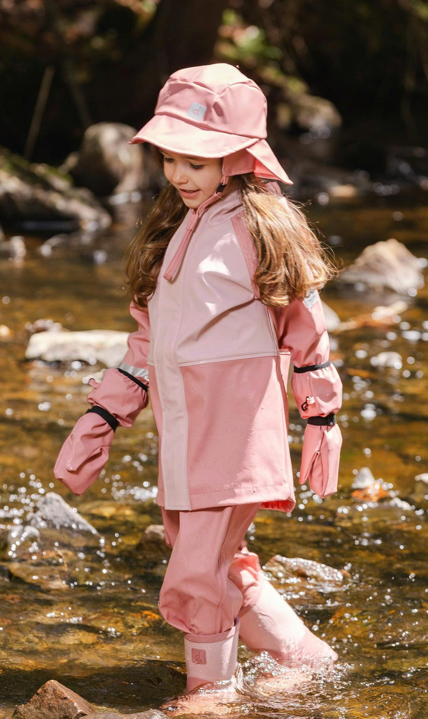 Rain Overalls Pink
