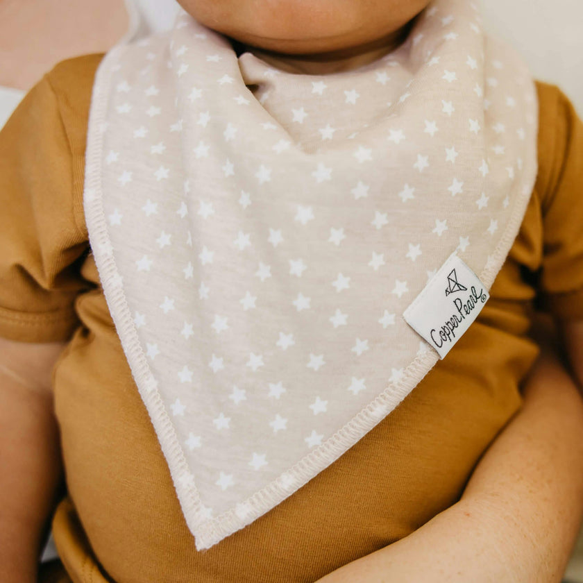 4 Pack Baby Bandana Bibs - Vance