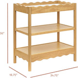 Swell Changing Table in Honey