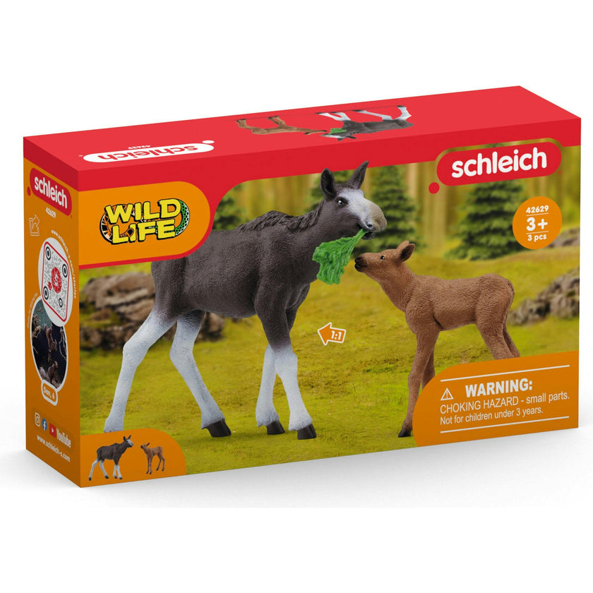 Schleich Wild Life: Family - Animal Figurine Playset