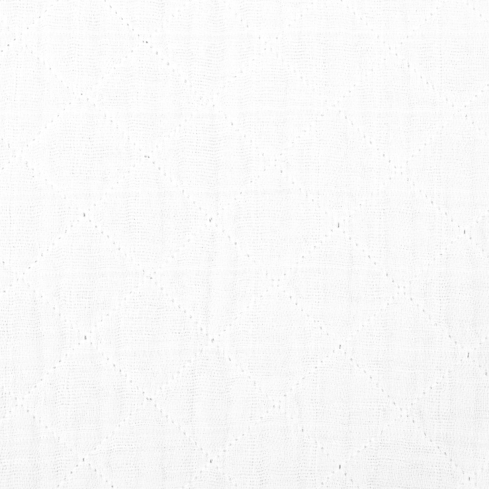 Quilted Changing Pad Cover in White