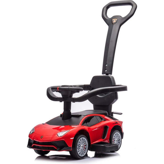 Lamborghini 3-in-1 Kids Push Ride On Toy Car