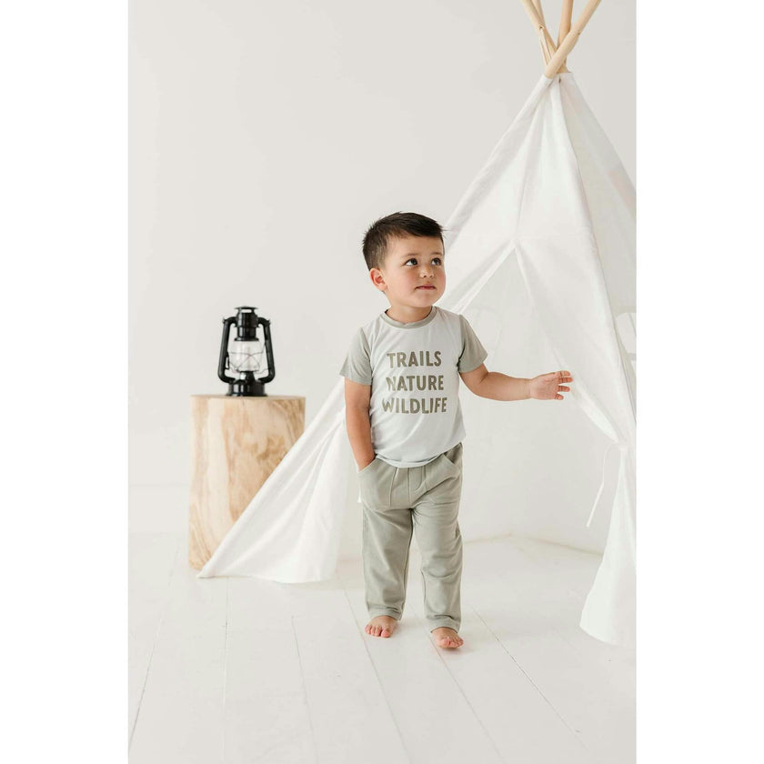 Colorblock Tee Trails Nature Wildlife