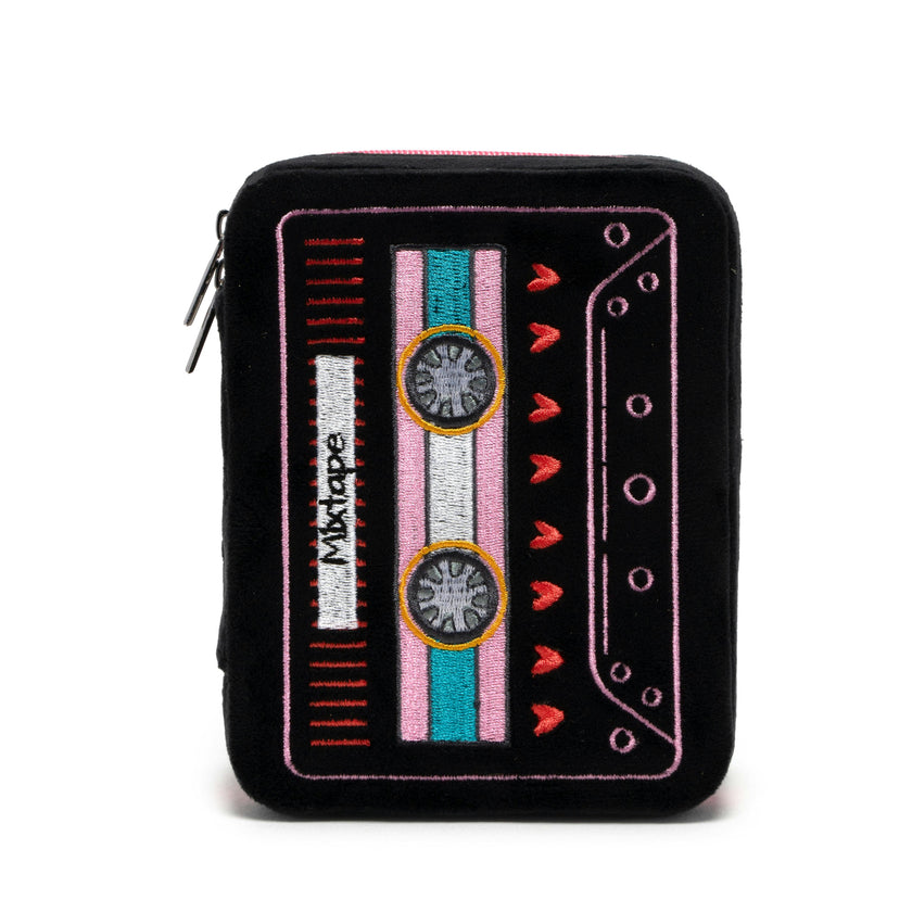 Mix Tape Jewelry Zip Case