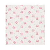 LES LUTINS Velour Swaddle Blanket - Medium Pink