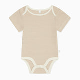 Short Sleeve Bodysuit - White