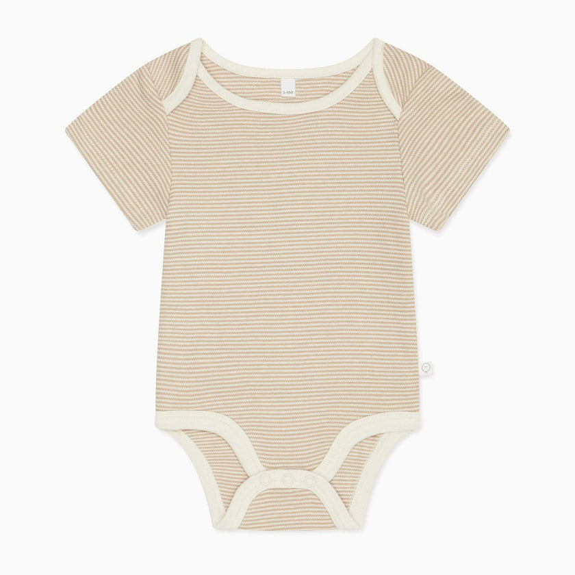 Short Sleeve Bodysuit - White