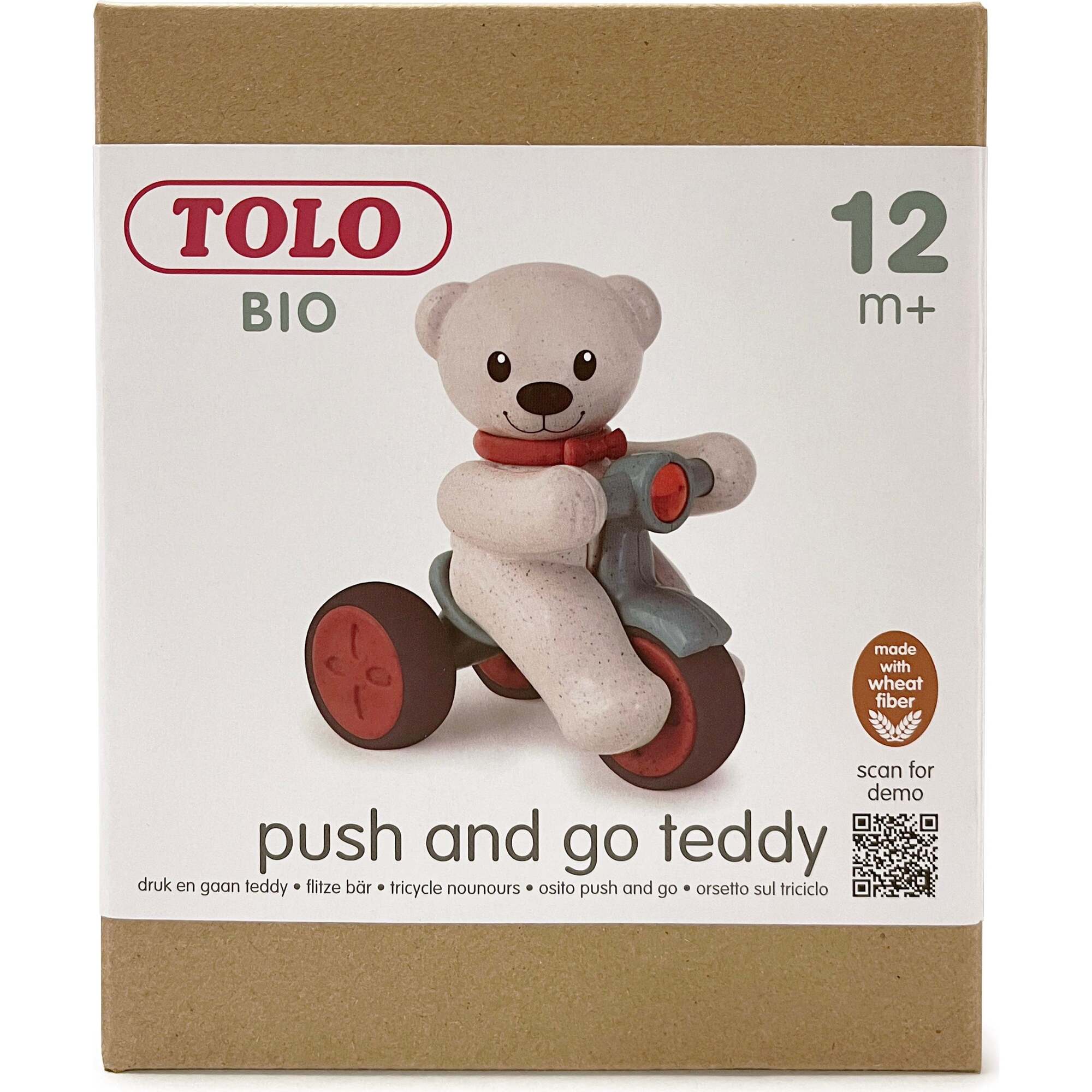 Push and go Teddy
