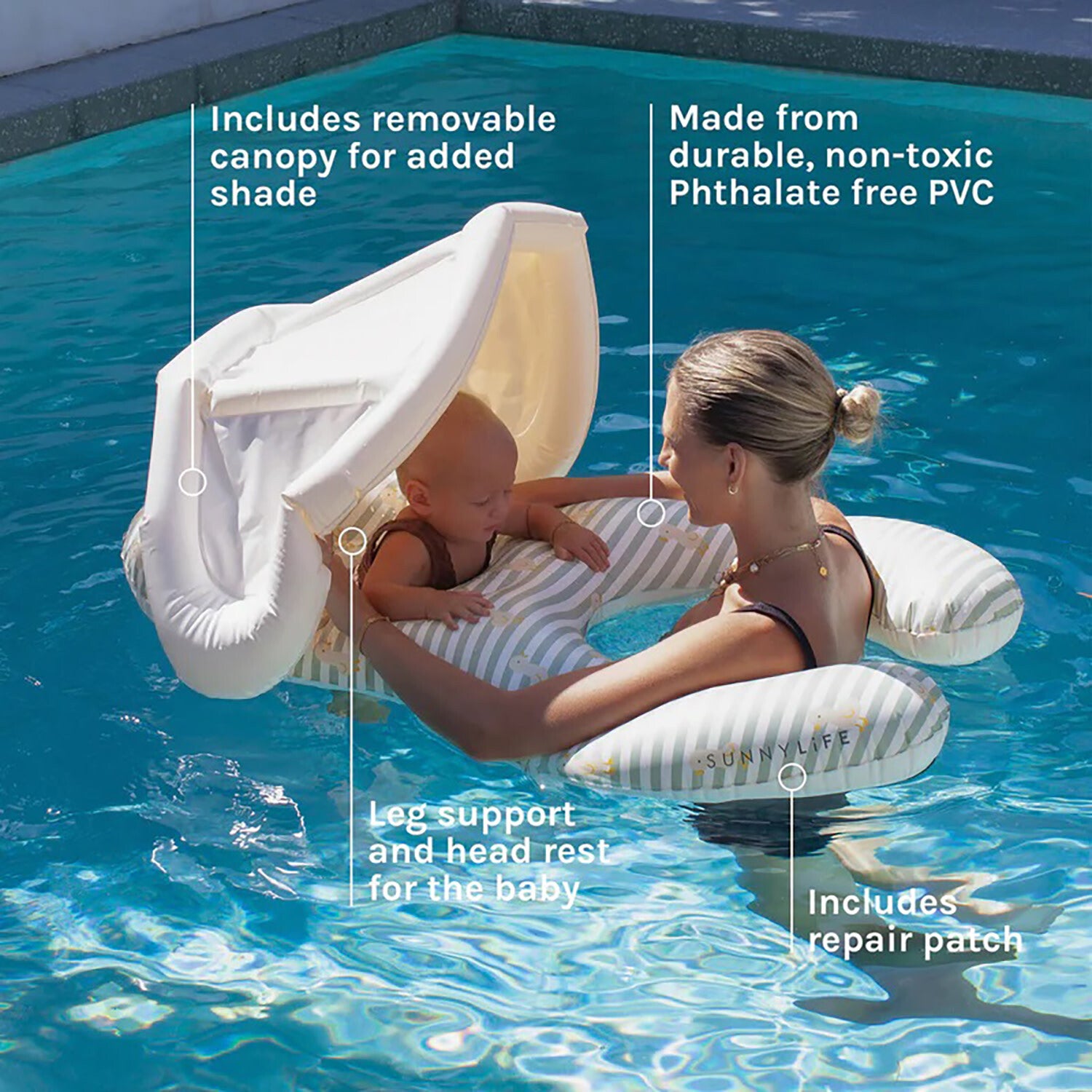 Float Together Baby Seat: Into the Garden