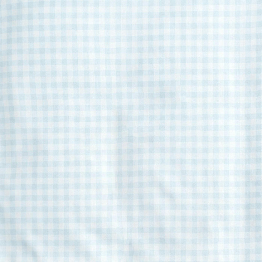 Picnic Gingham Toddler Pillow - Blue