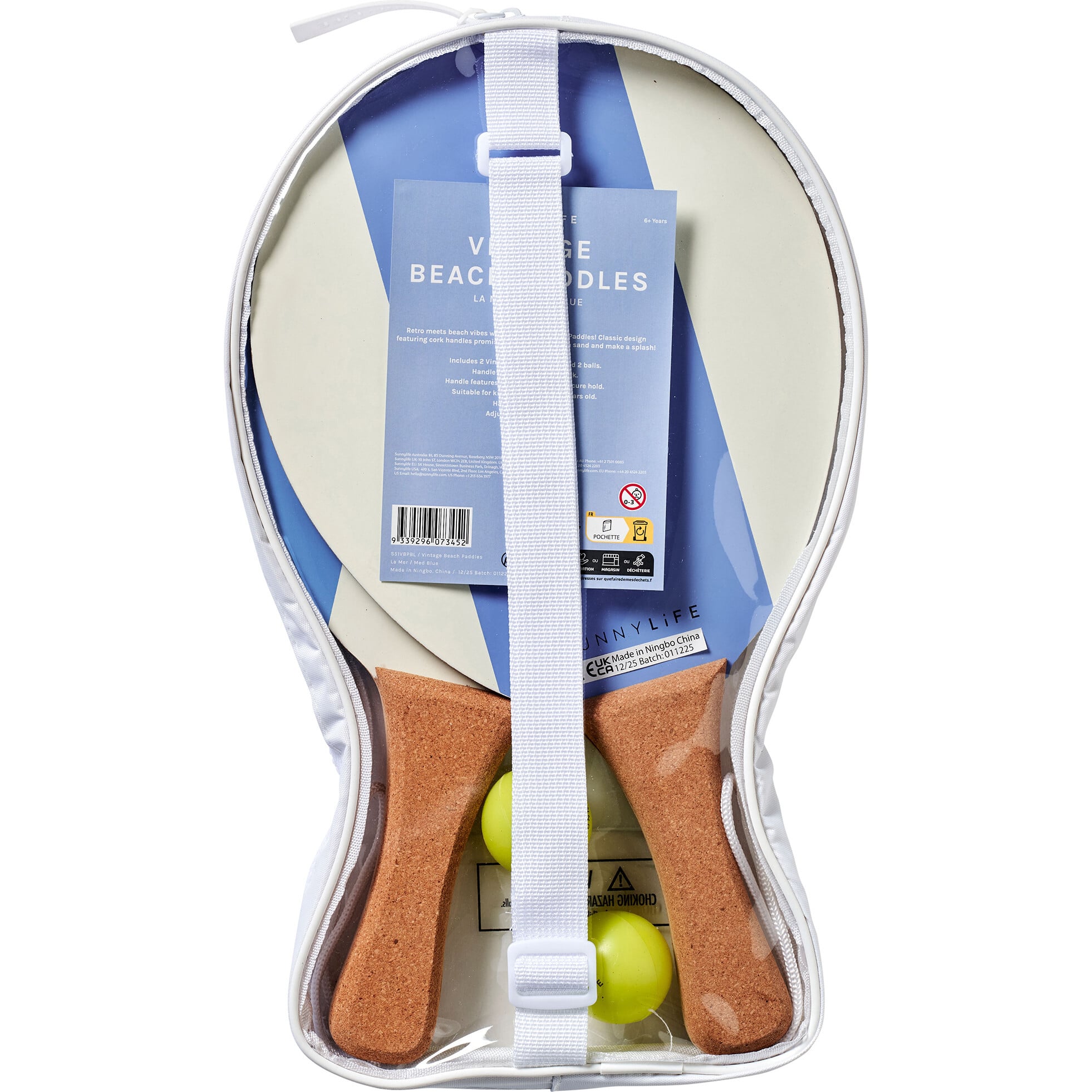 Vintage Beach Paddles: La Mer Med