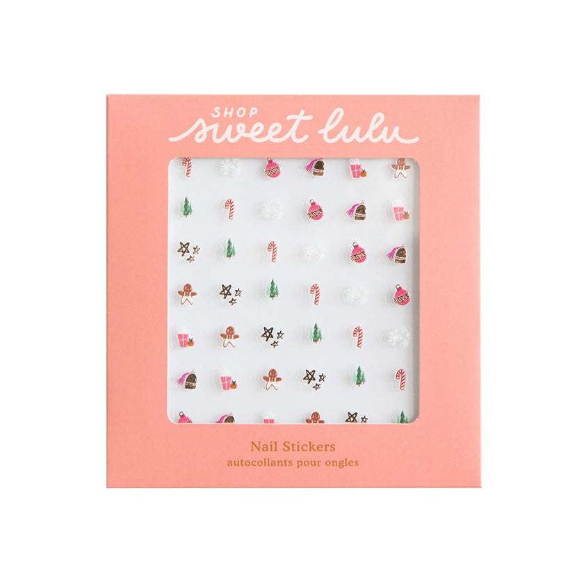 Jingle All the Way Nail Stickers