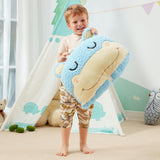 Fantasy Fields Pajama Party Time Hippo Plush Sleeping Bag