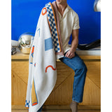 Shapes Knit Blanket