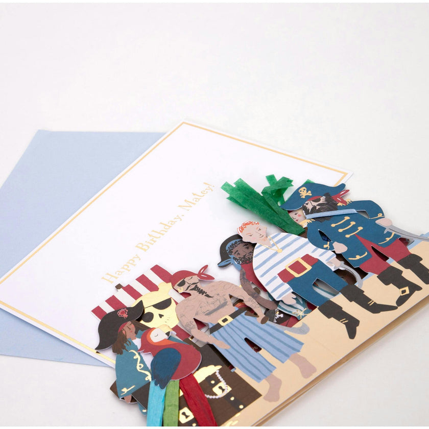Pirates Birthday Card