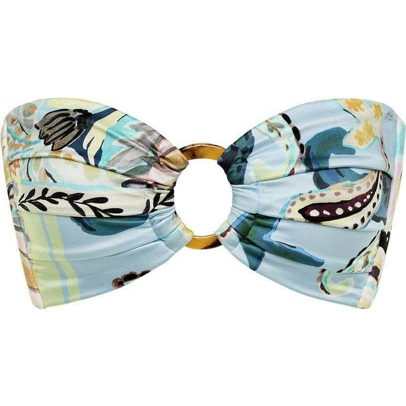 Tori Ties Bandeau Bikini Top