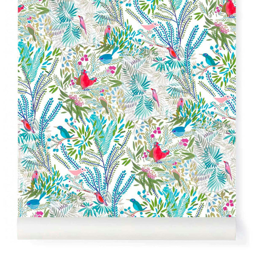 Papier peint JAZZ coloris Mousse