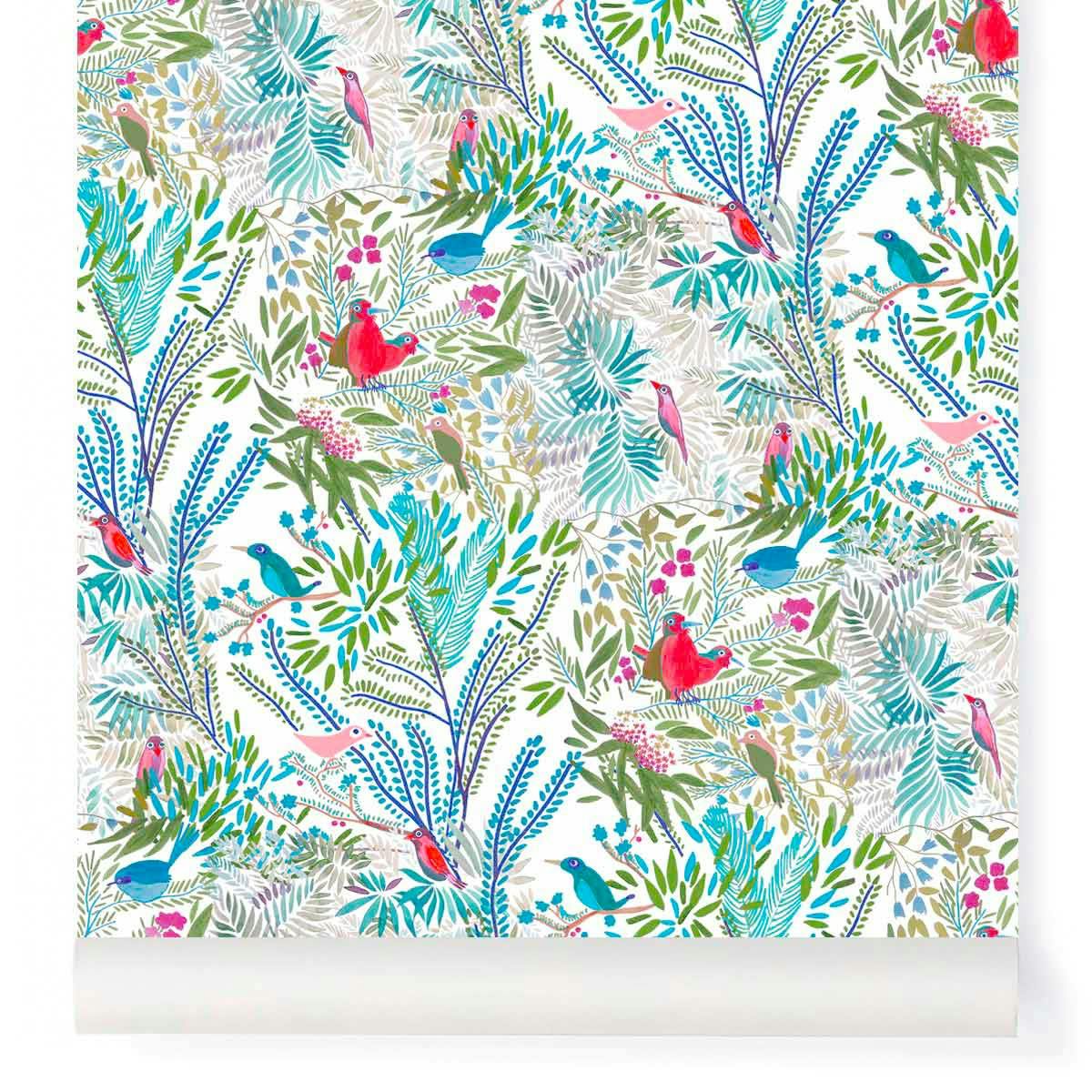 Papier peint JAZZ coloris Mousse