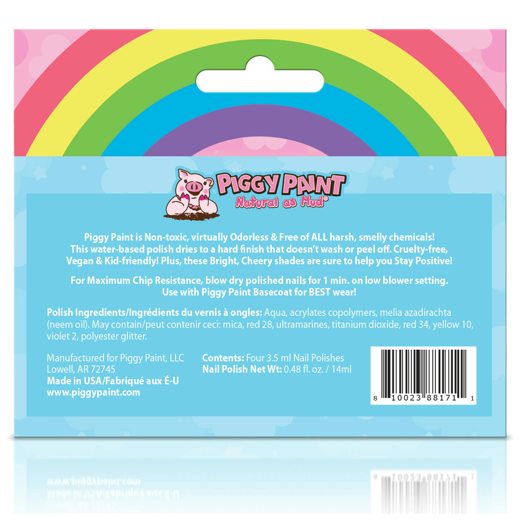 Rainbow 4 Polish Box