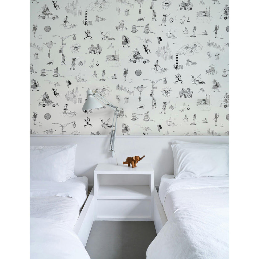 Joana Avilez's Street Scenes Peel & Stick Wallpaper