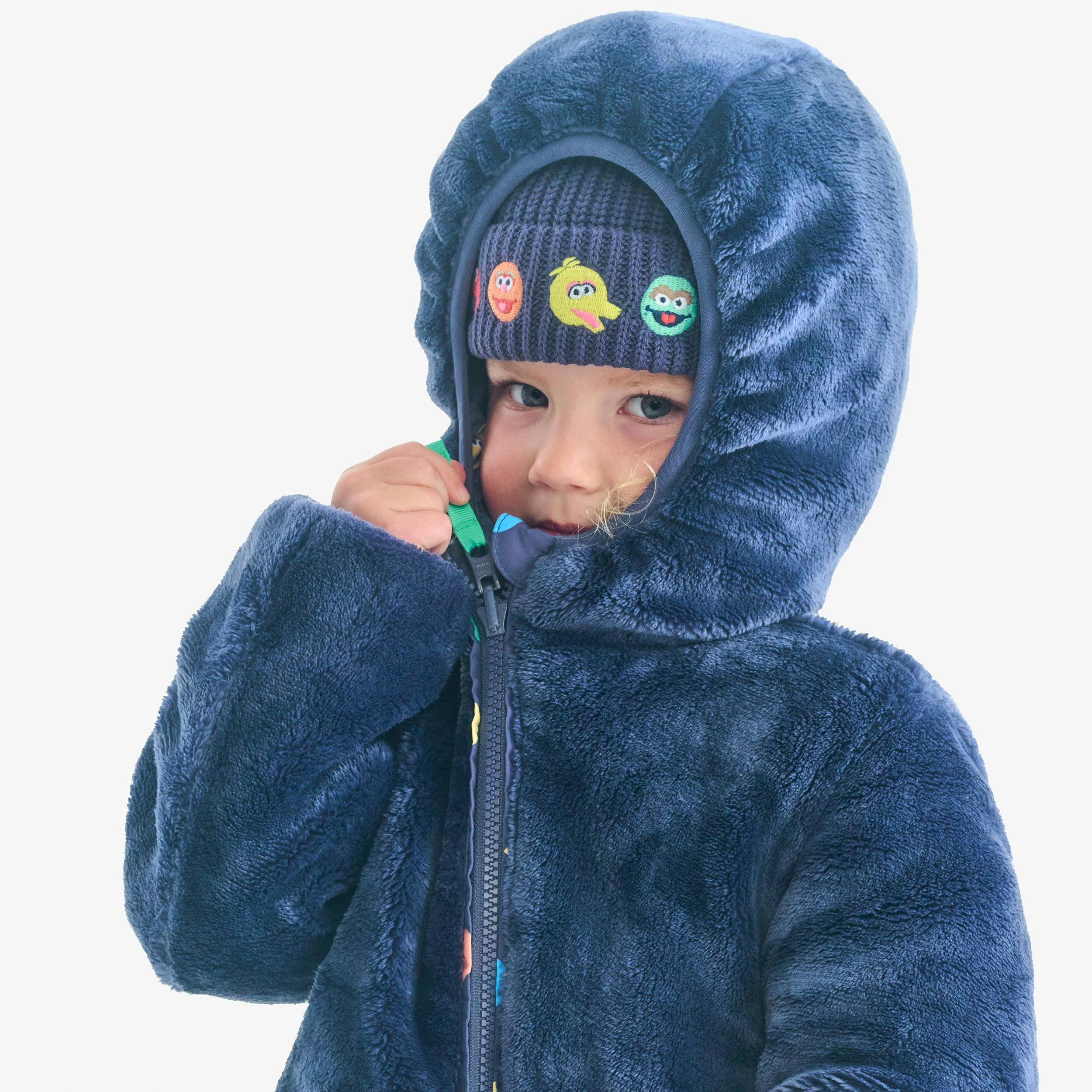 Kids Sesame Street friends cotton beanie