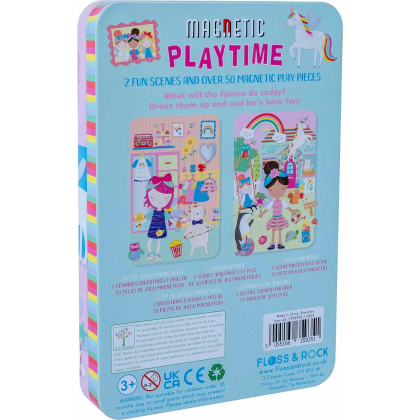 Magnetic Playtime Tin - Rainbow Fairy