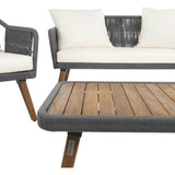 Raldin Rope 4-Piece Outdoor Living Set