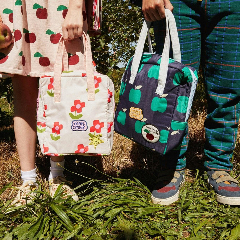 Recycled Cotton Apples Kid Ruffle Dress
