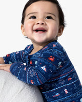 Sail Away Fair Isle Bamboo Convertible Footie