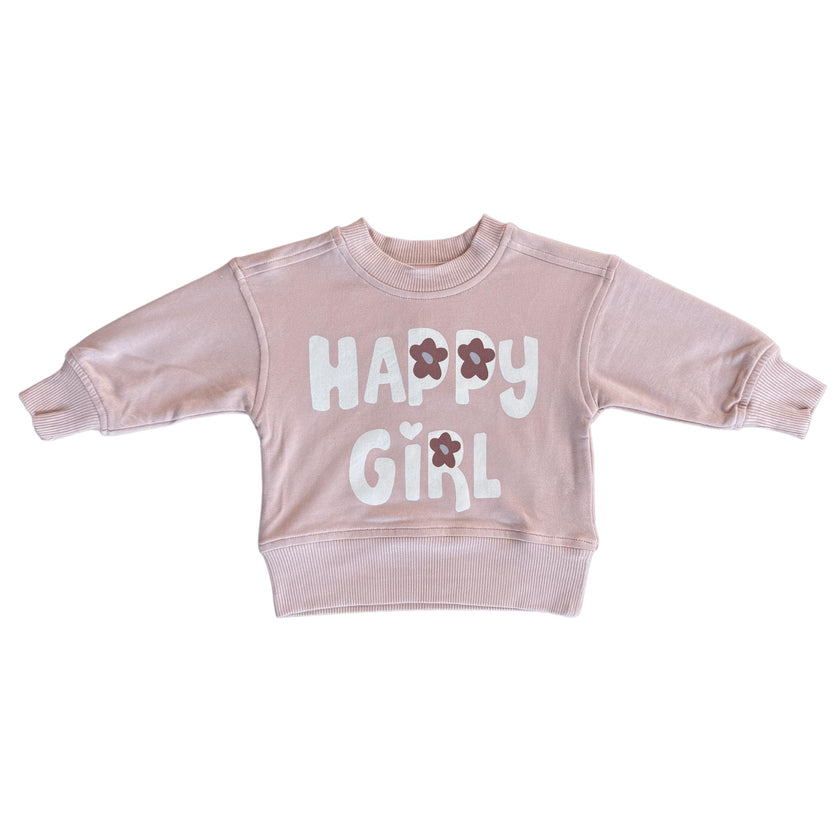 Girl's Boxy Sweatshirt