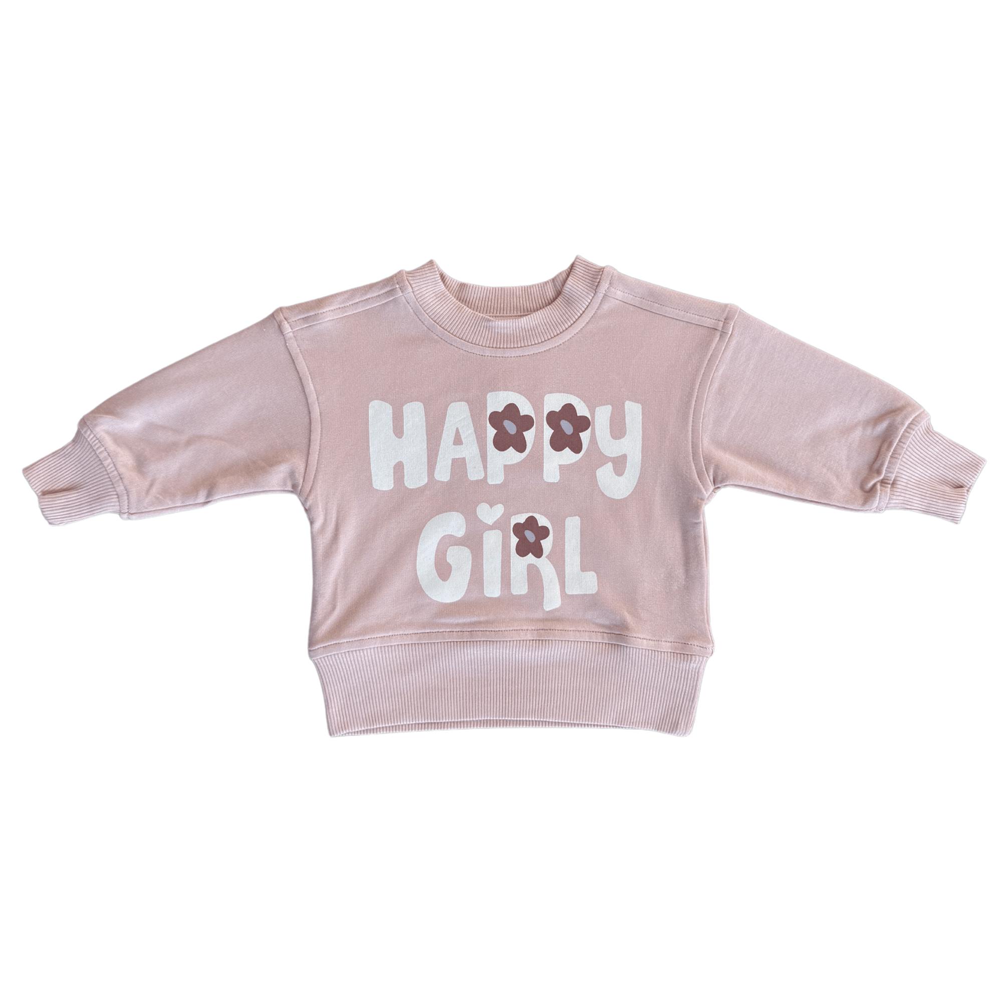 Girl's Boxy Sweatshirt