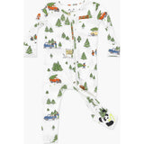 Christmas Tree Farm Bamboo Convertible Footie
