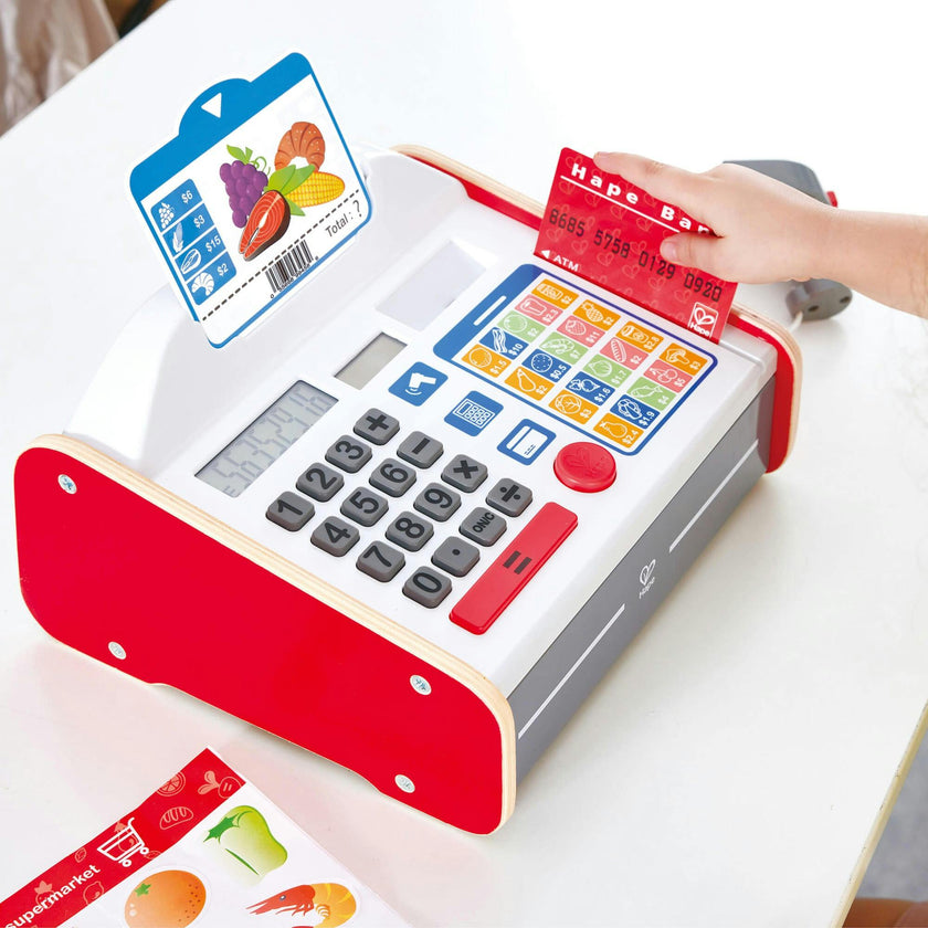 Hape: Beep 'N' Buy Cash Register - 24pc