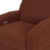 Nami Electronic & Swivel Glider Recliner With USB Port