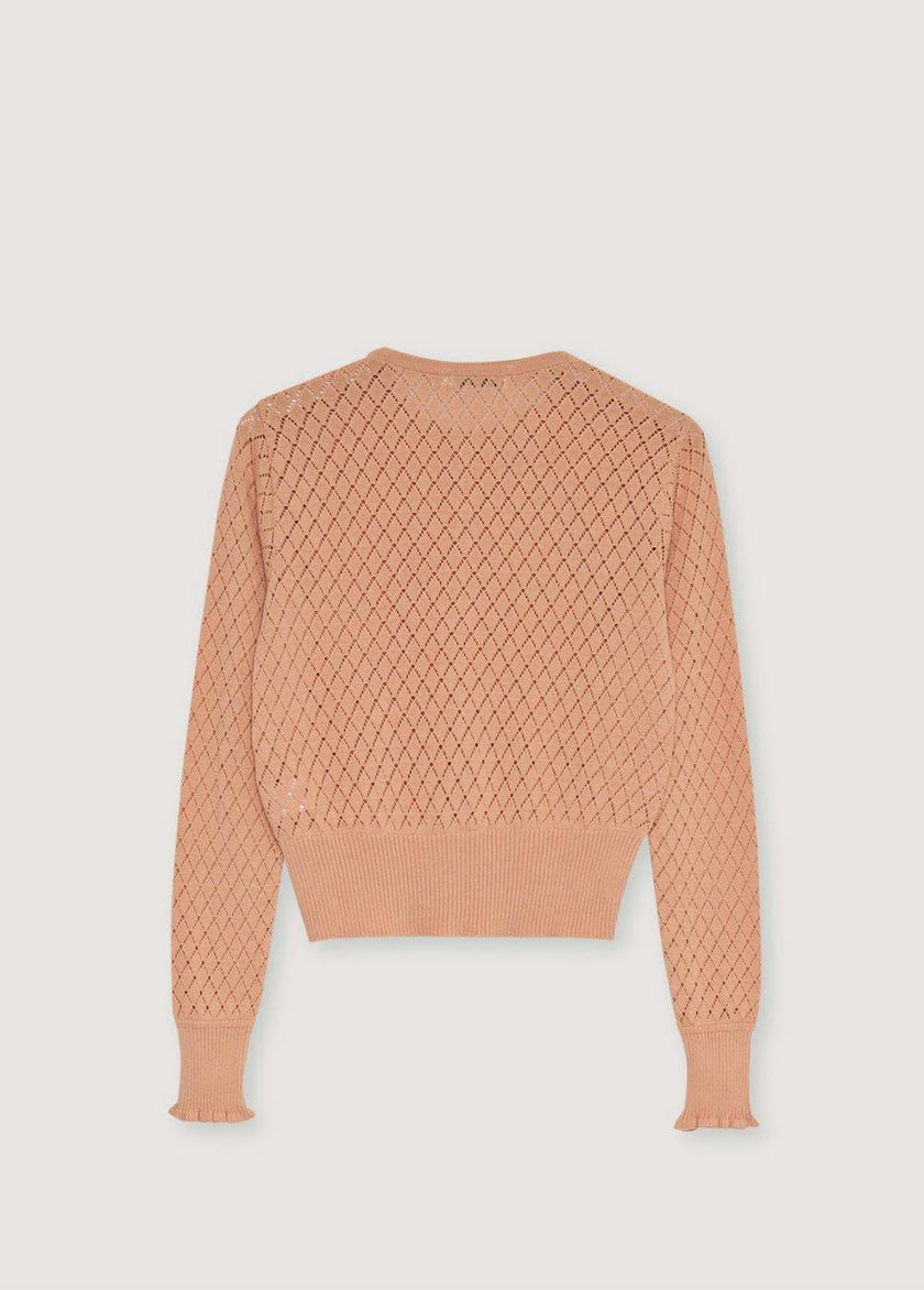 Lirio Woman Cardigan Peach Nougat