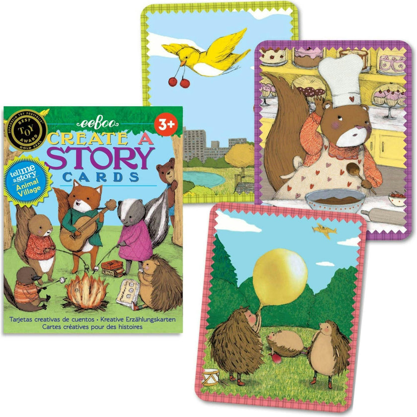 Animal Village Create A Story Pre-Literacy Cards