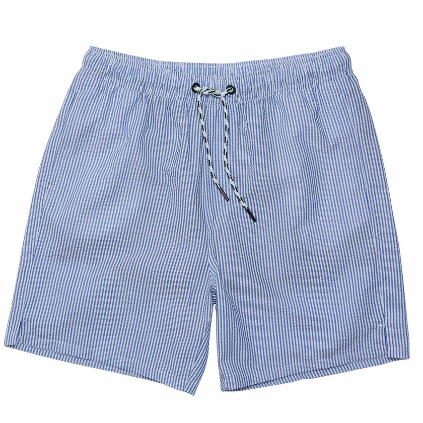 Men's Sustainable Comfort Lined Drawstring Swim Short