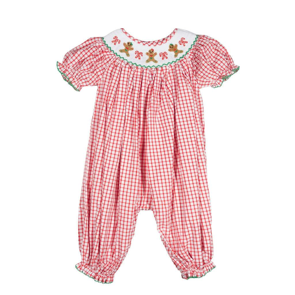 Gingerbread Man - Riley Romper