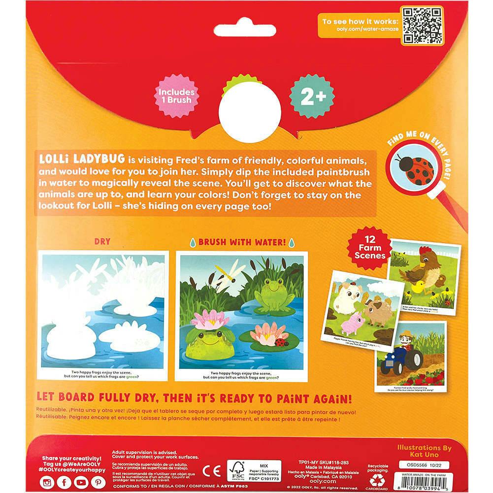 Water Amaze Water Reveal Boards - On The Farm