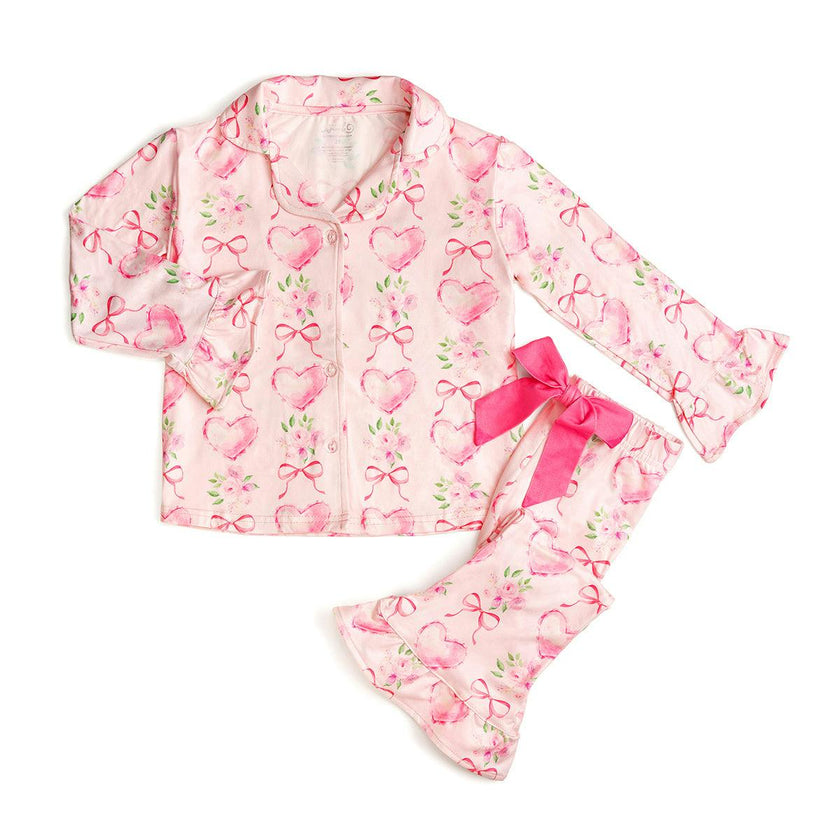 Heart Floral Trellis Lounge Set