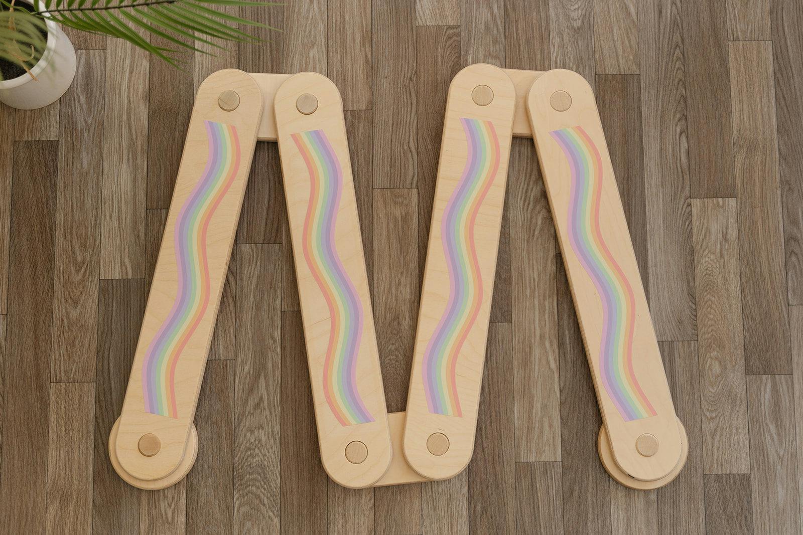 Rainbow Stickers (for Balance Board/Wobble Beam/Beams)